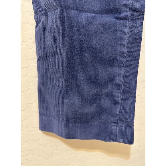 Vintage LL Bean Pull On Corduroy Pants Sz 14 Y2K Western Cowboy Boho Grannycore - Picture 5 of 13